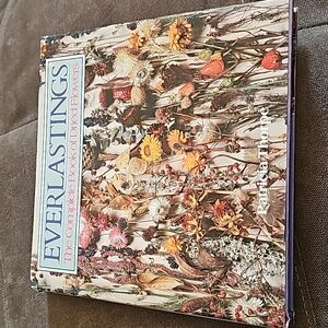 Book of drying flowers